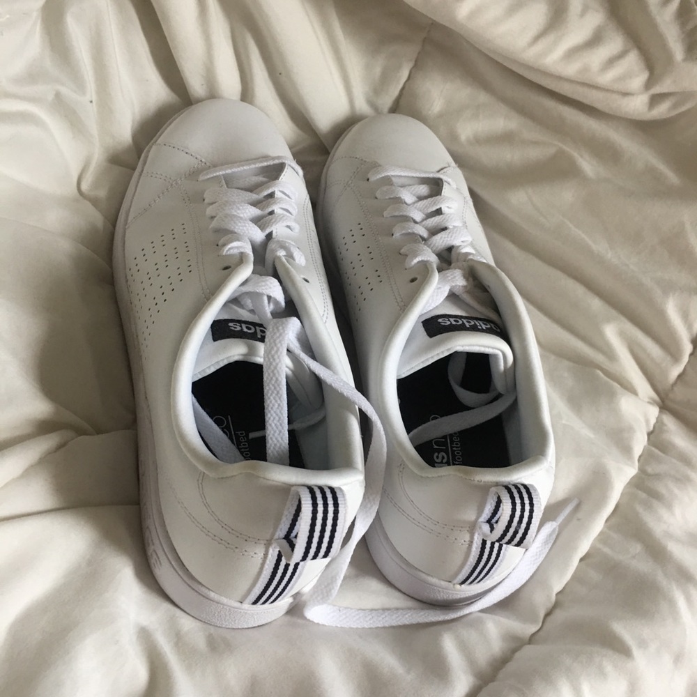 White adidas